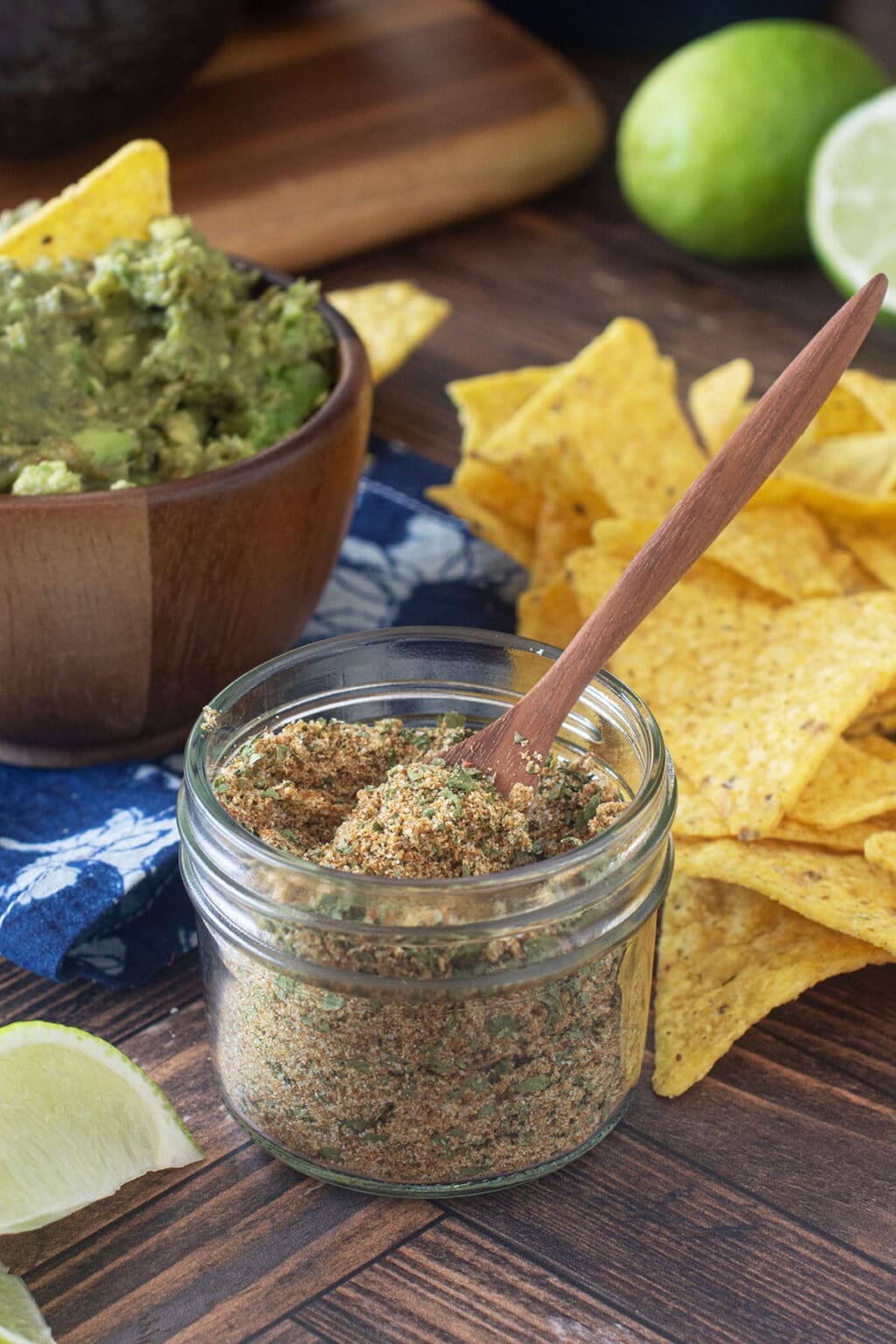 adjusting guacamole seasoning